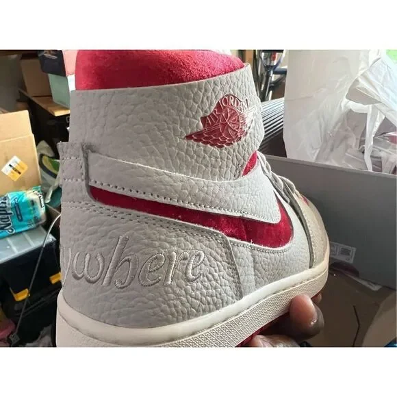 [DV1304-106] Womens Air Jordan Retro 1 High Zoom Air CMFT 2 (W) 'Valentine's Day - Picture 2 of 10